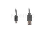 Kabel Usb Micro(M)->Usb-A(M) 2.0 1m Easy-Usb-Czarny Lanberg