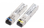 KOMPLET MODUŁÓW SFP WDM 1000Base-BX SM 1310/1550nm 3KM LC DDM