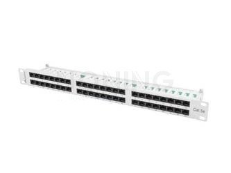 PATCH PANEL 48 PORT 1U CAT.5E GREY LANBERG
