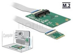 Adapter M.2 Key A+E 59pin(M)->Mini Pcie Delock