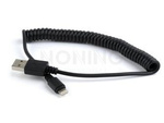 LIGHTNING(M)->USB-A(M) CABLE 1.5M BLACK GEMBIRD
