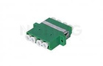 Adapter światłowodowy LC/APC SM quad
