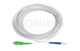 Patchcord SC/APC-SC/UPC G657B3 LSZH 20m jedna niezmontowana osłona wtyku