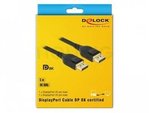 DISPLAYPORT M/M CABLE 20 PIN V1.4 5M 8K BLACK DELOCK