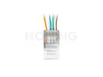 Wtyk Sieciowy Rj45 (8p8c) Przelotowy Lanberg Kat.6 Utp (20 Szt)