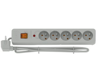 SURGE PROTECTOR ACAR X5 1,5M GREY