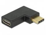 DELOCK ADAPTER USB 3.1 GEN 2 TYPE-C™ MALE > FEMALE ANGLED LEFT / RIGHT