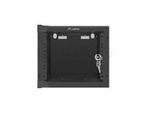 RACK CABINET 10” WALL-MOUNT 4U/280X310 FOR SELF-ASSEMBLY (FLAT PACK) BLACK LANBERG