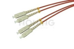 Patchcord OPTO SC/UPC-SC/UPC, MM 62.5/125 (OM1), DUPLEX, 1M