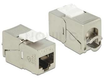 Moduł Keystone Gniazdo Rj45->Lsa Stp Kat.6a Do Puszki Montażowej Delock (24 Sztuki)