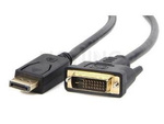 DISPLAYPORT(M)->DVI-D(M)(24+1) CABLE 1M GEMBIRD