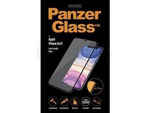 TEMPERED GLASS PANZERGLASS FOR IPHONE XR/11 BLACK CASE FRIENDLY