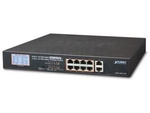 Switch Planet Gsd-1002vhp 8x 1gb Base-T 802.3at Poe/2x 1gb Base-T + Ekran Lcd