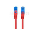 Patchcord Kat.6a S/Ftp Lszh Cca 20m Czerwony Fluke Passed Lanberg