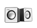 SPEAKERS UGO 2.0 OFFICE 6W RMS BLACK-WHITE