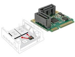Karta Mini Pcie->2x Sata 6gb/S Krótka Płytka Delock