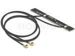 ANTENNA DELOCK 5 DBI WLAN 802.11 AC/A/H/B/G/N 2X MHF TWIN PCB