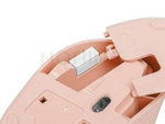 MOUSE UGO PICO MW100 OPTICAL WIRELESS 1600 DPI PINK