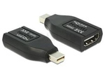 Adapter Displayport Mini(M) 1.1->Hdmi(F) Czarny Delock