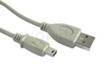 USB MINI-B(M)->USB-A(M) 2.0 CABLE 1.8M WHITE (CANON) GEMBIRD