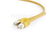 PATCHCORD KAT.6A SFTP 0.5M ŻÓŁTY GEMBIRD LSZH