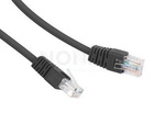 Patchcord Kat.5e Utp 0.5m Czarny Gembird