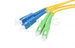 Patchcord SC/APC-SC/UPC SM G.652D duplex 10m