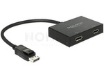 DELOCK DISPLAYPORT 1.2 SPLITTER 1 X DISPLAYPORT IN > 2 XDISPLAYPORT OUT 4K