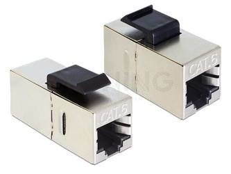 DELOCK KEYSTONE MODULE RJ45 FEMALE > RJ45 FEMALE KAT.6 COMPACT