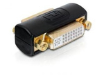 Adapter Dvi-I(F)(24+5) Dual Link->Dvi-I(F)(24+5) Dual Link Beczka Czarny Delock