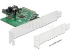 DELOCK PCI EXPRESS CARD->USB 3.1 1-PORT+1X USB 3.1 GEN2 KEY A (20PIN) DELOCK