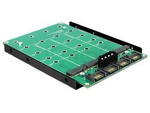 DELOCK 3.5” KONVERTER 4 X SATA 7 PIN > 4 X M.2 NGF