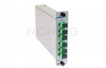 Kasetkowy splitter PLC 1:2 X2 SC/APC (LGX)