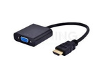 ADAPTER HDMI(M)->VGA(F) NA KABLU 15CM CZARNY GEMBIRD