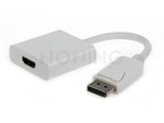 DISPLAYPORT TO HDMI ADAPTER CABLE, WHITE