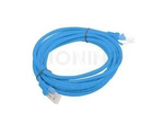 Patchcord Kat.6 Utp 3m Niebieski Fluke Passed Lanberg