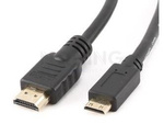 HDMI(M)->HDMI MINI(M) V1.4 CABLE 1.8M 4K BLACK GEMBIRD