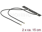 Antena Delock 5 Dbi Wlan 802.11 Ac/A/H/B/G/N 2x Mhf Podwójna Pcb 15cm