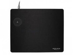 MOUSE PAD DELOCK WITH WIRELESS CHARGING BLACK 342X283MM