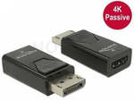 Adapter Displayport(M) 1.2->Hdmi(F) Pasywny Czarny Delock