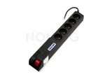 SURGE PROTECTOR ACAR 504WF 1,5M BLACK