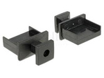 Zaślepka Na Usb-A Czarna Dust Cover Delock (10-Pack)