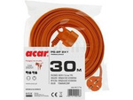 EXTENSION CORD ACAR PS-2P 2X1 30M ORANGE H05VV VDE