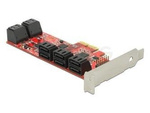 DELOCK PCI EXPRESS CARD > 10 X INTERNAL SATA 6 GB/S – LOW PROFILE FORM