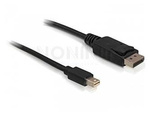 Kabel Displayport Mini(M)->Displayport(M) V1.2 3m 4k Czarny Delock