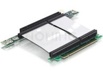 DELOCK RISER CARD PCI EXPRESS X16 WITH FLEXIBLE CABLE LEFT INSERTION