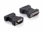 DELOCK ADAPTER DVI 24+5 FEMALE > VGA 15PIN MALE