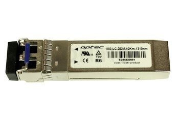 SFP+ OPTEC, 10G, SM LC, 11,4dB DFB/PIN (20km), TX1310, DDM (SFP-10GBASE-LR)