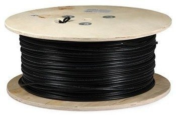 Cat5e Shielded Cable: NETSET F/UTP 5e [500m] (PE, outdoor, with messenger wire)