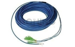 Pigtail zbrojony OPTO, 4x SC/APC, SM G657A2, 100M